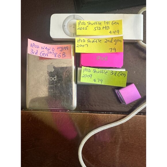 Apple Other - 4 vintage ipods for the collector Ipod shuffles & Nano